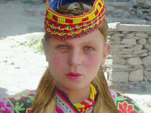 The Kalash People The Lost Blonde Hair And Blue Eye Tribe Of