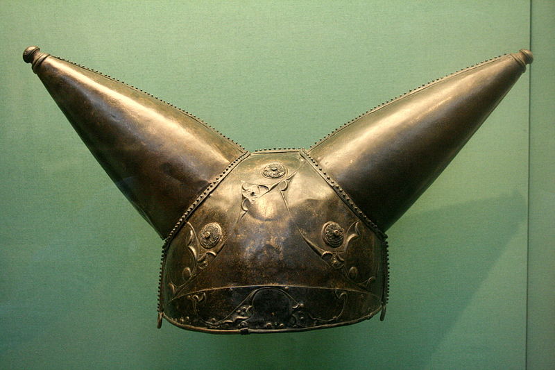 Horned helmet Waterloo