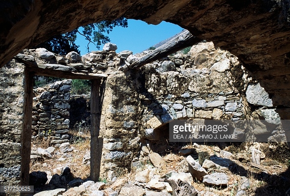 Mitato, stone building Kroustas Crete