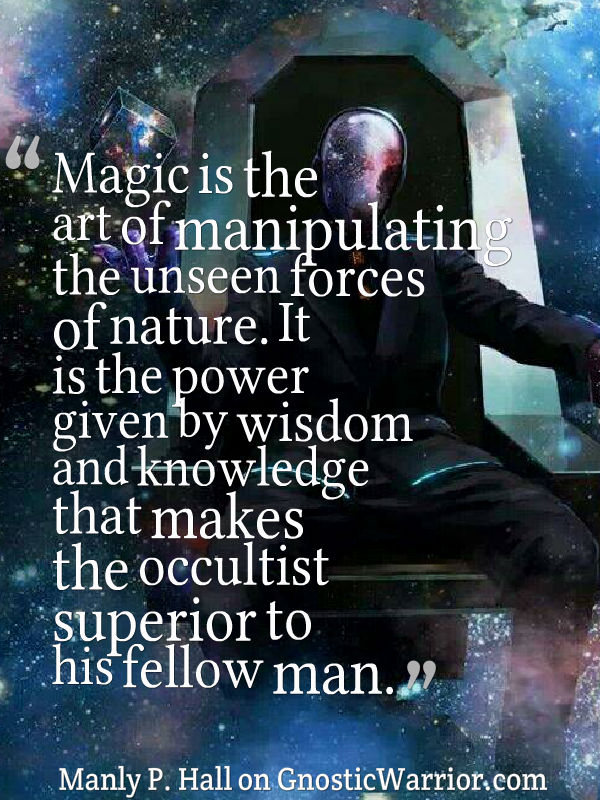 Manly hall quote on magic | Gnostic Warrior By Moe Bedard