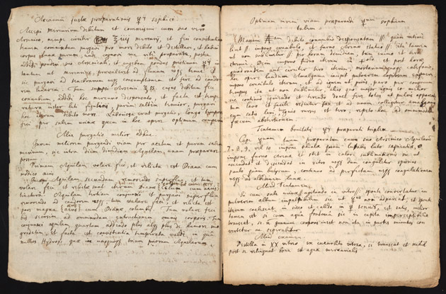 Newton-manuscript