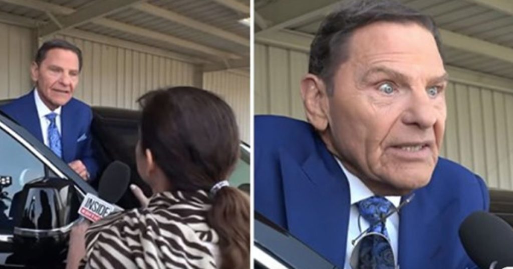 Reporter Confronts Preacher Kenneth Copeland About Calling People 