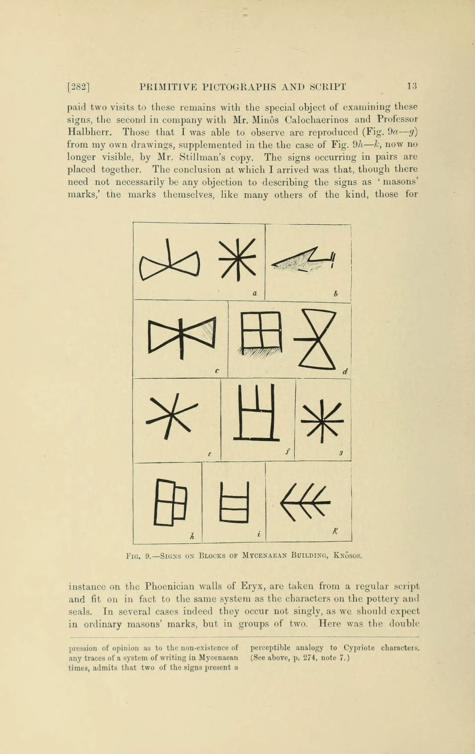 First Freemasons – Mason Marks Knossos Labyrinth 2 