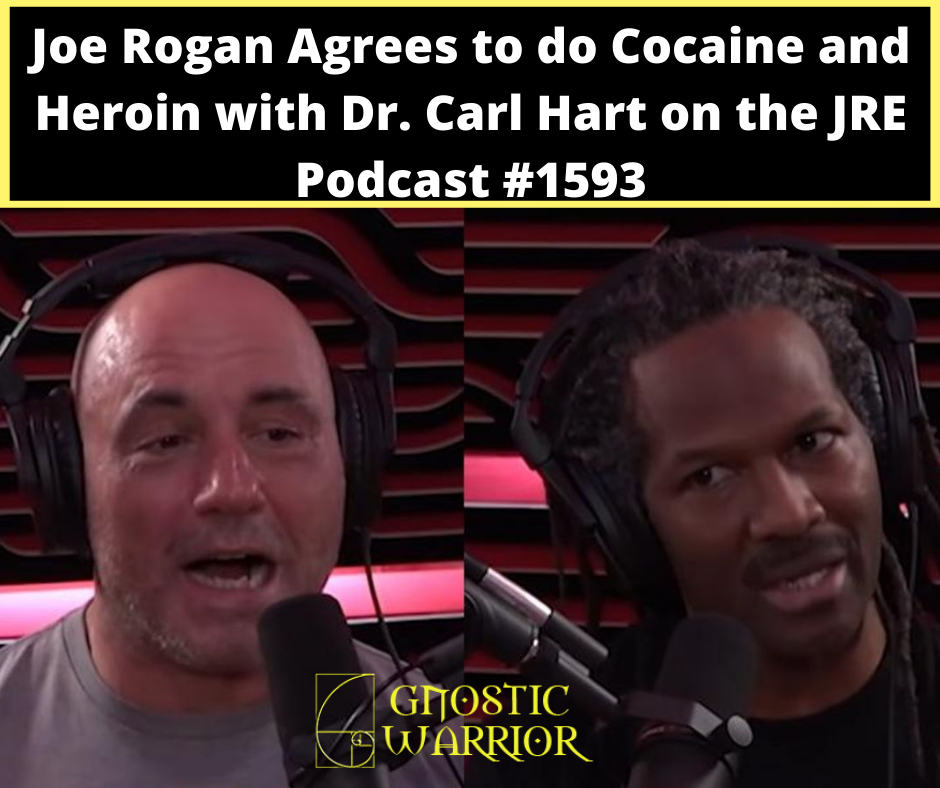 Joe Rogan Agrees to do Cocaine and Heroin with Dr. Carl Hart on the JRE Podcast #1593